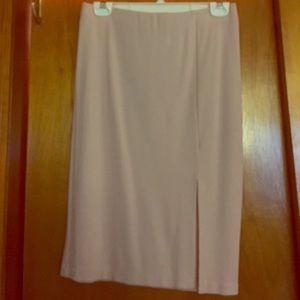pencil skirt with slit